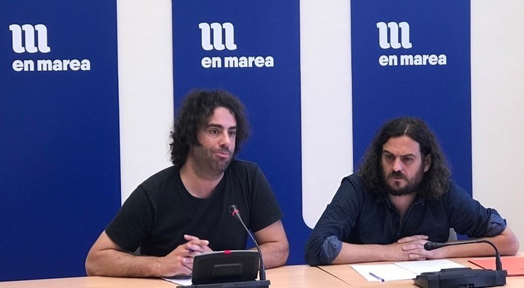 Davide Rodríguez e Antón Sánchez (En Marea). REMITIDA