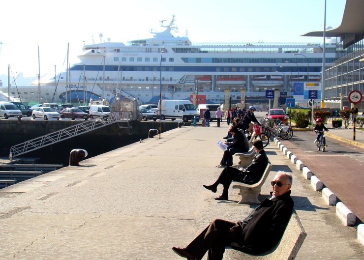 Cruceiro no Porto da Coruña. EUROPA PRESS/PUERTO - Archivo / Europa Press