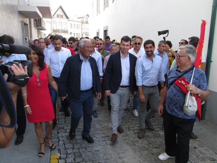 Gonzalo Caballero E Antonio Costa. PARTIDO SOCIALISTA DE GALICIA  