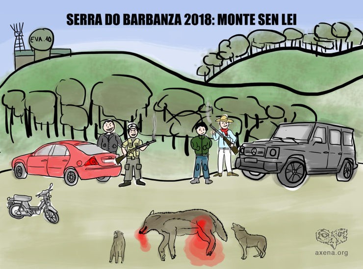 Os furtivos na Serra do Barbanza / AXENA