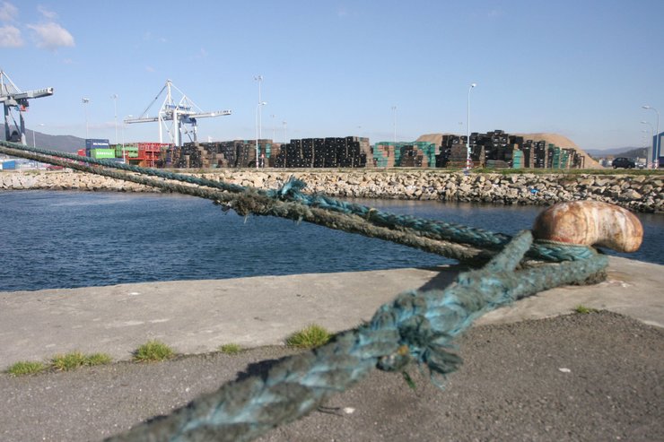 Porto de Marín. Europa Press - Archivo