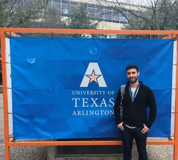 Un estudante das becas Oportunidade ao Talento 