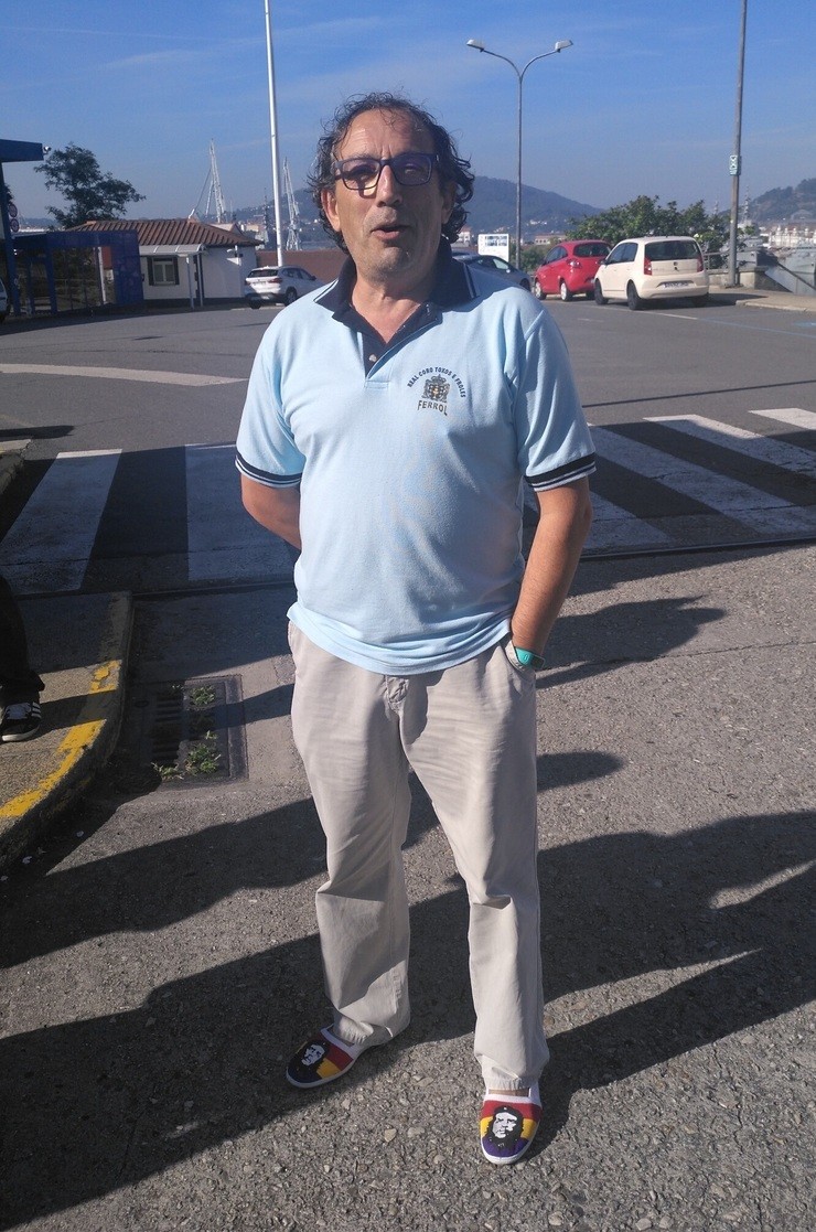 Javier Galán, presidente do Comité de Empresa de Navantia Ferrol 