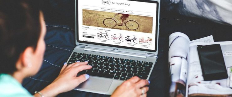 Tenda online onde poder mercar bicicletas a través de Internet 