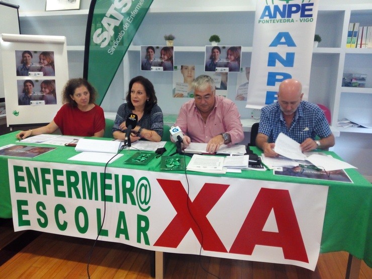 SATSE e ANPE piden enfermeiras escolares en Galicia