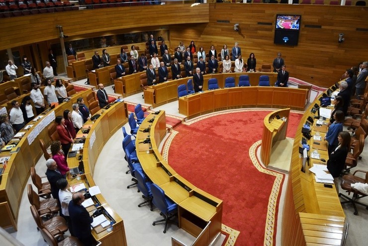 Sesión no Parlamento galego /  PARLAMENTO DE GALICIA