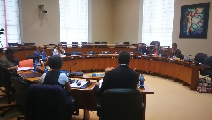Comisión institucional do Parlamento de Galicia. Europa Press 