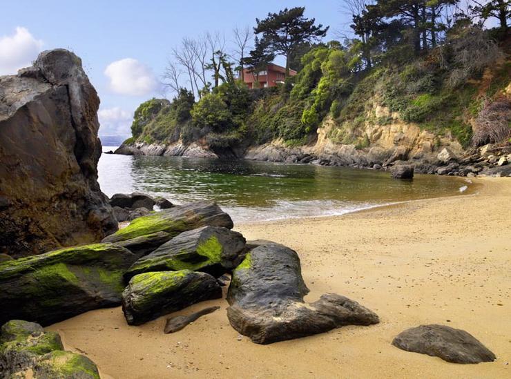 Praia de Espiñeiro, en Oleiros 