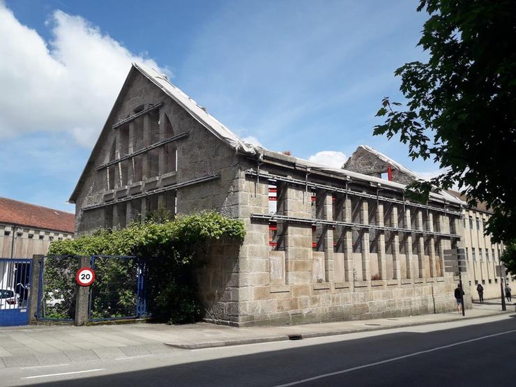 Casa dás Máquinas, situada na rúa Galeras, en Santiago de Compostela. EUROPA PRESS - Arquivo