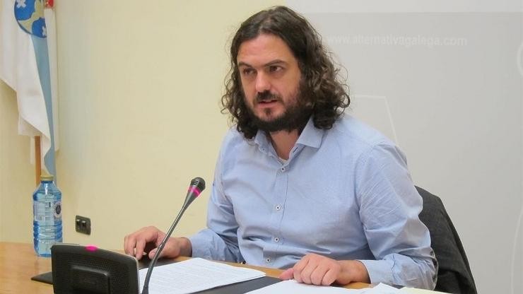 O viceportavoz de En Marea, Antón Sánchez. REMITIDA - Arquivo / Europa Press