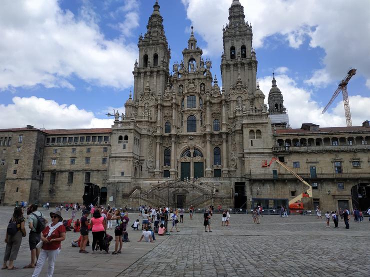 Catedral de Santiago de Compostela.. EUROPA PRESS - Arquivo