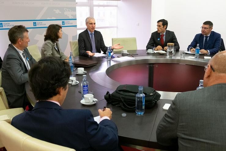 Reunión da Xunta coas grandes consumidoras de enerxía. XUNTA 