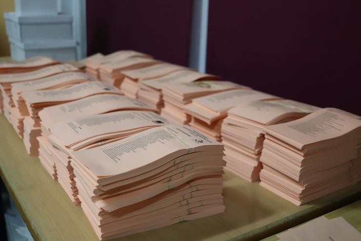 Fotos Papeletas. EUROPA PRESS - Arquivo 