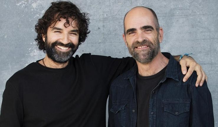 Mateo Gil e Luís Tosar, director e protagonista dos Favoritos de Midas. NETFLIX 