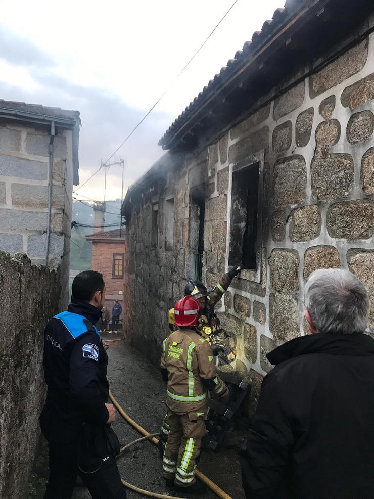 Incendio en casas 