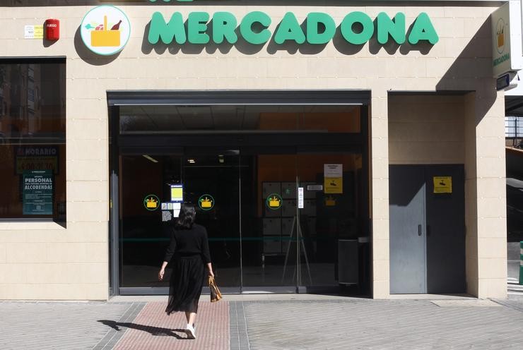 Imaxe dun supermercado Mercadona en Madrid.. Eduardo Parra - Europa Press - Arquivo / Europa Press