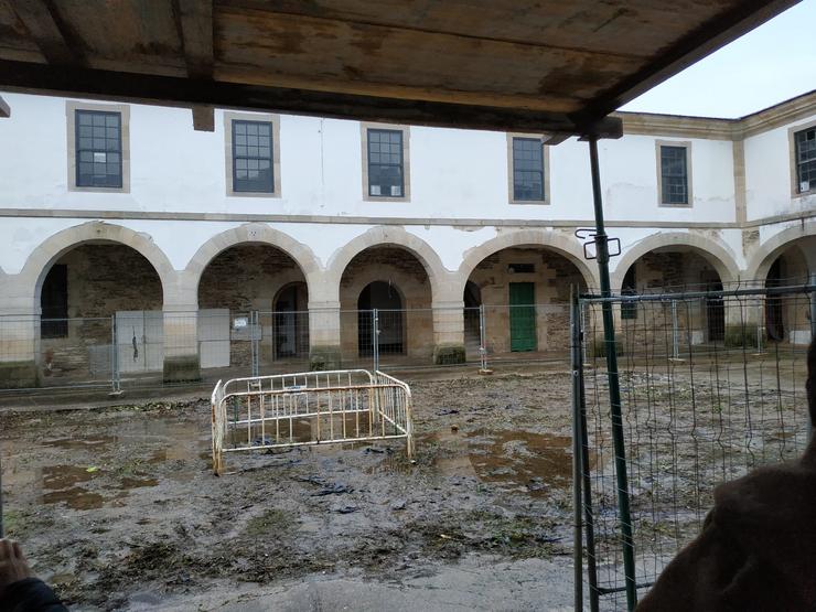 Instalacións do cuartel de San Fernando en Lugo.