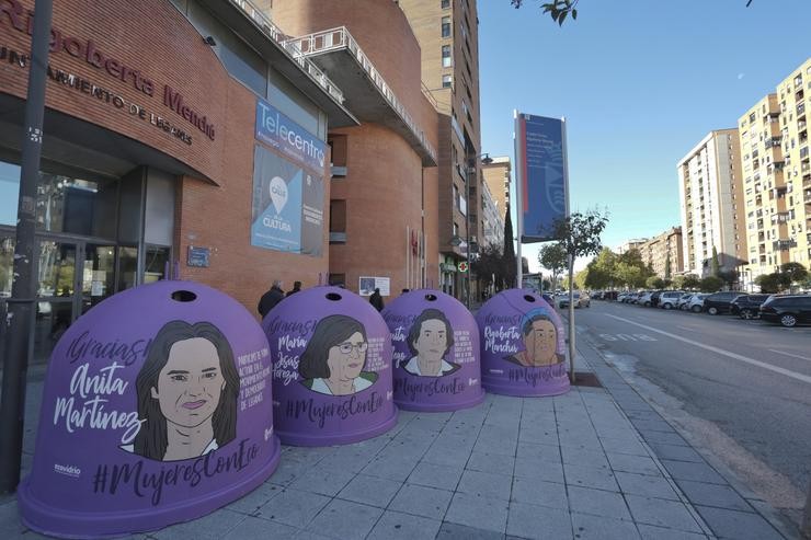Imaxes de 'Mulleres con eco' que fomenta o Concello de Madrid e Ecovidrio.. CONCELLO DE LEGANÉS 