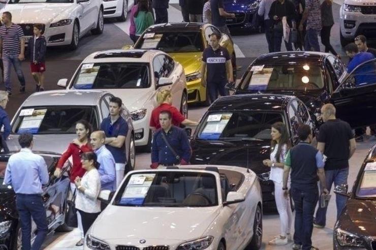 Imaxe de arquivo dunha feira para a venda de vehículos de ocasión.. ANCOVE - Arquivo 
