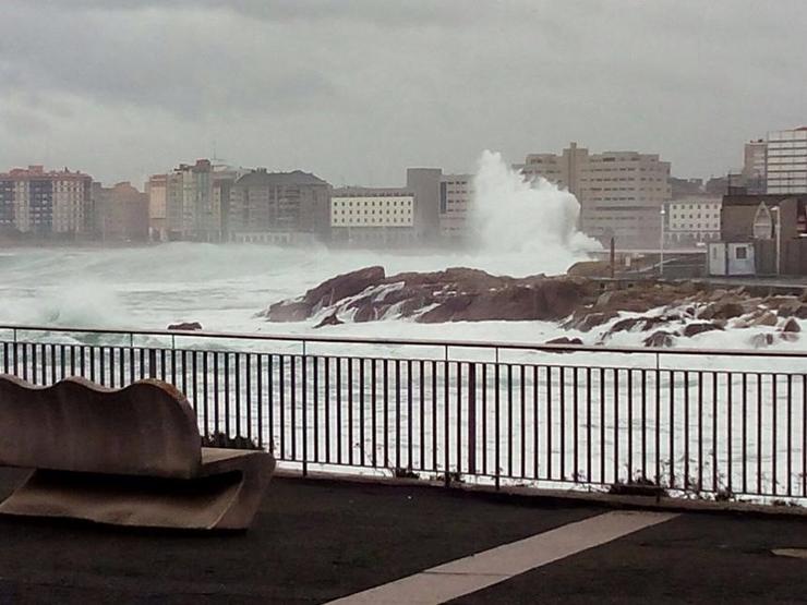 Ondada na Coruña. CONCELLO DA CORUÑA 