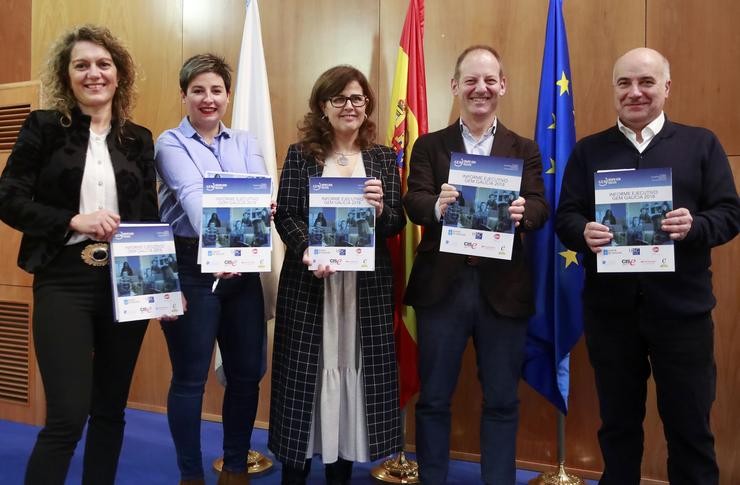 Presentación do informe GEM Galicia 2018. XUNTA / Europa Press