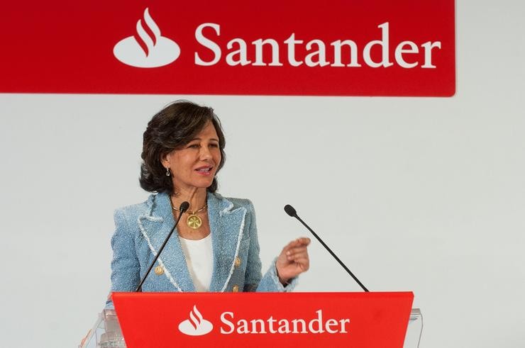 A presidenta de Banco Santander, Ana Botín, na Conferencia Internacional de Banca 2019. BANCO SANTANDER - Arquivo