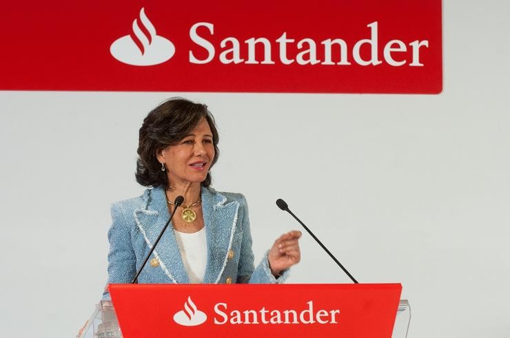 A presidenta de Banco Santander, Ana Botín, na Conferencia Internacional de Banca 2019. BANCO SANTANDER - Arquivo 