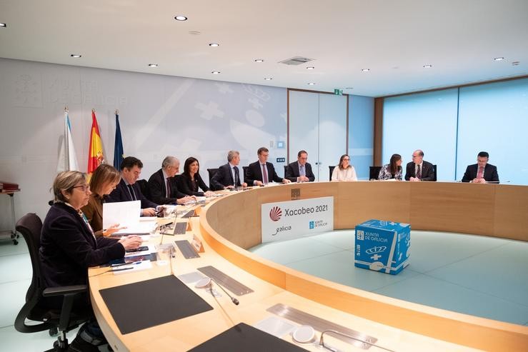 Reunión do Consello da Xunta presidida por Alberto Núñez Feijóo. XUNTA 