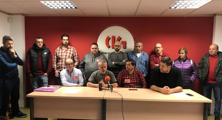 Comité da planta de residuos de Lousame. CIG
