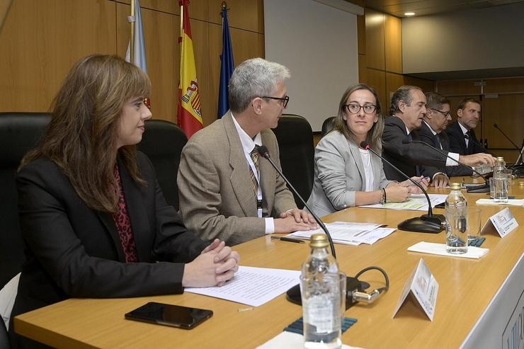 A conselleira de Infraestruturas, Ethel Vázquez, en clausúraa do congreso da Fremss. CONSELLERIA DE INFRAESTRUTURAS 