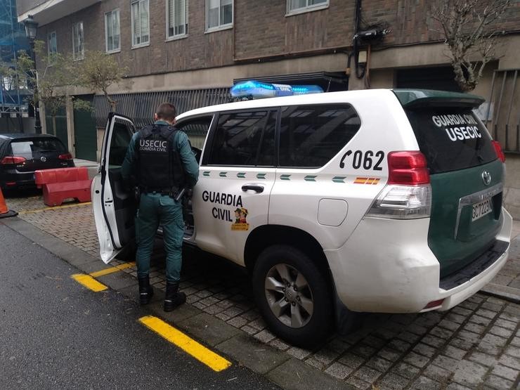 Dotación da USECIC da Garda Civil no cuartel de Vigo / GARDA CIVIL - Arquivo