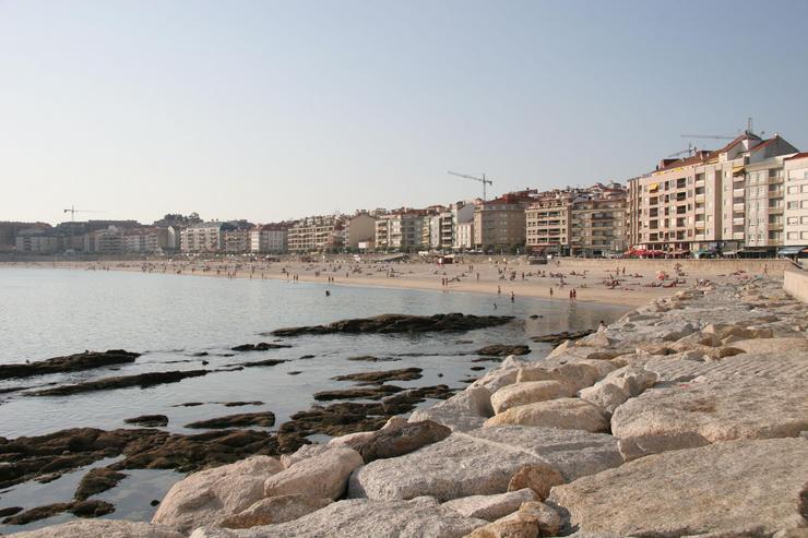 Praia de Sanxenxo (Pontevedra). EUROPA PRESS - Arquivo / Europa Press