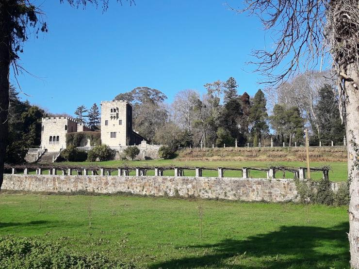 Pazo de Meirás (Sada) na Coruña propiedade dos herdeiros de Francisco Franco. Arquivo