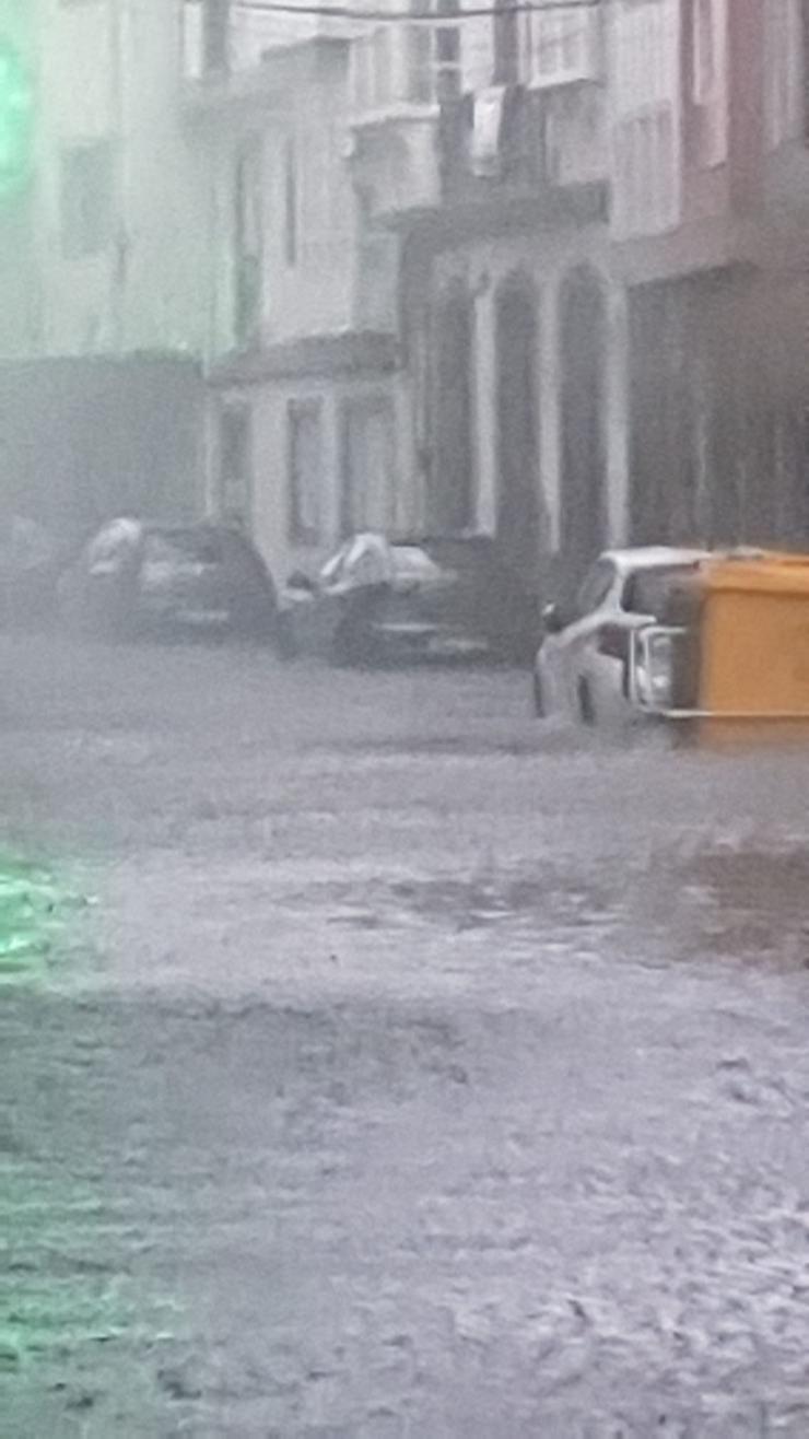 Inundacións en Muxía 
