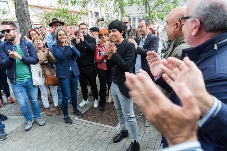 A concelleira Claudia Delso, o día da súa declaración nun xulgado da Coruña. MAREA ATLÁNTICA - Arquivo 