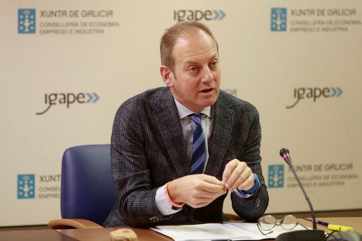 O director do Igape, Juan Cividanes. XUNTA / Europa Press
