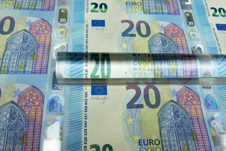 Billetes de euro. EUROPA PRESS - Arquivo 