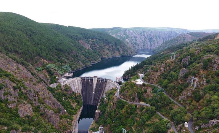 Presa de Iberdrola en Galicia. IBERDROLA 