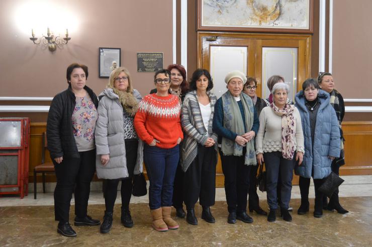 Presentación da plataforma  plataforma Feminismo, nin un paso atrás. 