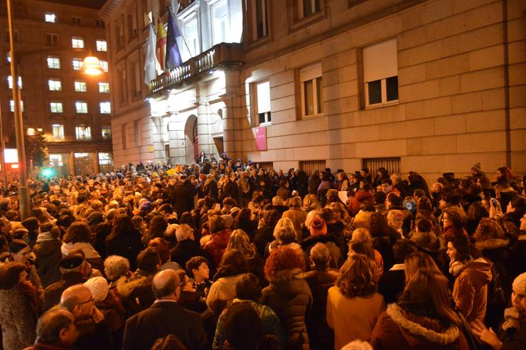 Concentración feminista convocada este mércores en Ourense 