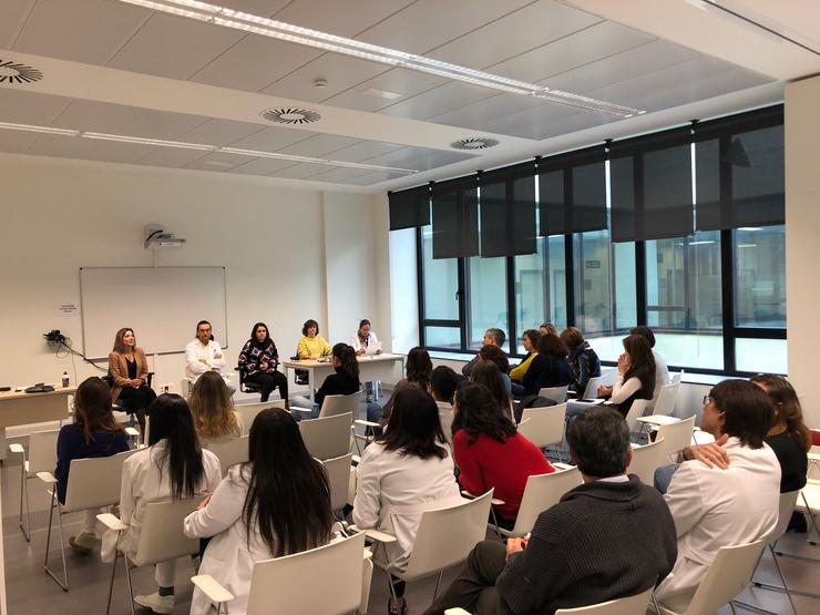 Reunión de investigadores no Hospital Álvaro Cunqueiro e da Fundación Biomédica Galicia Sur / Europa Press