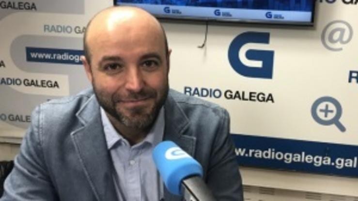 Luís Villares, portavoz de En Marea. RADIO GALEGA 