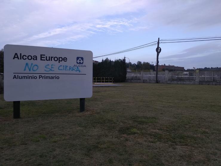 Peche das plantas de Alcoa en Avilés e A Coruña. Europa Press - Europa Press - Arquivo