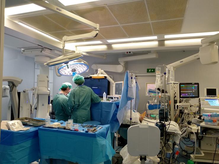 Cirurxía nun quirófano / Sergas