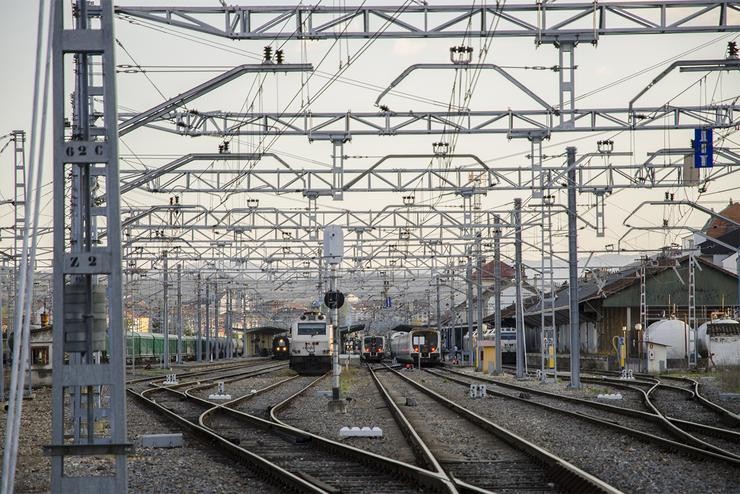 A estación de ferrocarril de Monforte / P.C.