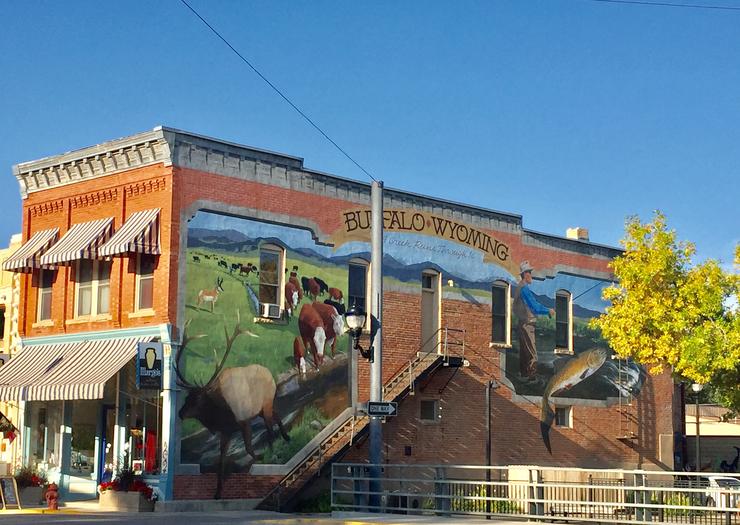 Main Street en Buffalo (Wyoming)