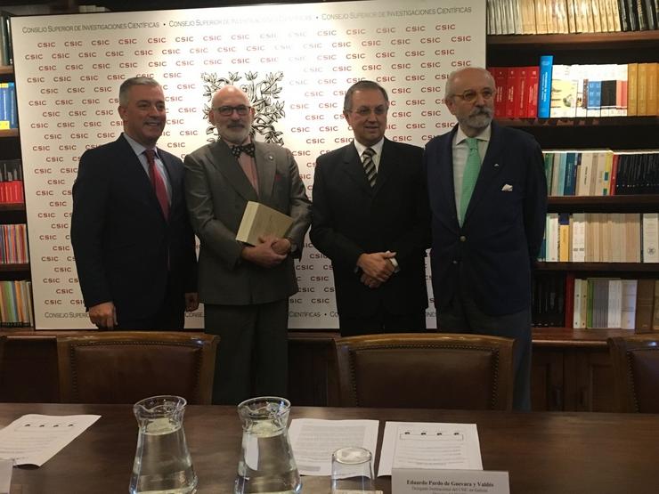 Presentación no CSIC do libro 'Galicia na Guerra de Sucesión (1700-1714)' 