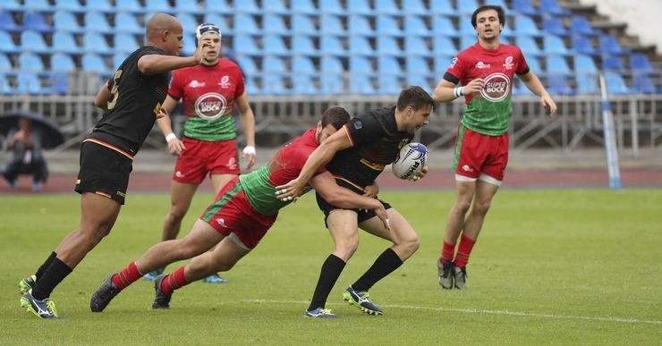 Un equipo galego de rugby enfróntase a outro de Portugal 