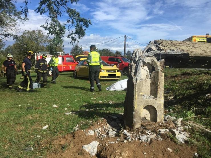 Tres mortos nun accidente de tráfico en Valdoviño. GARDA CIVIL  - Arquivo 