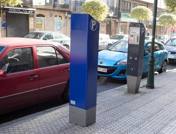 Máquina da ORA en Santiago de Compostela 